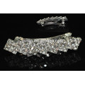 Custom Glitter Rhinestone Hairgrip Crystal Barrette Headwear